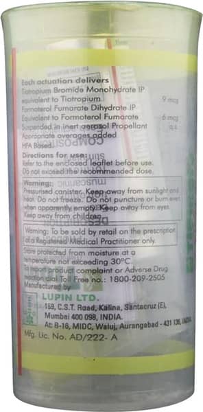 Tiomate Hfa 180md Box Of 10.8gm Transhaler