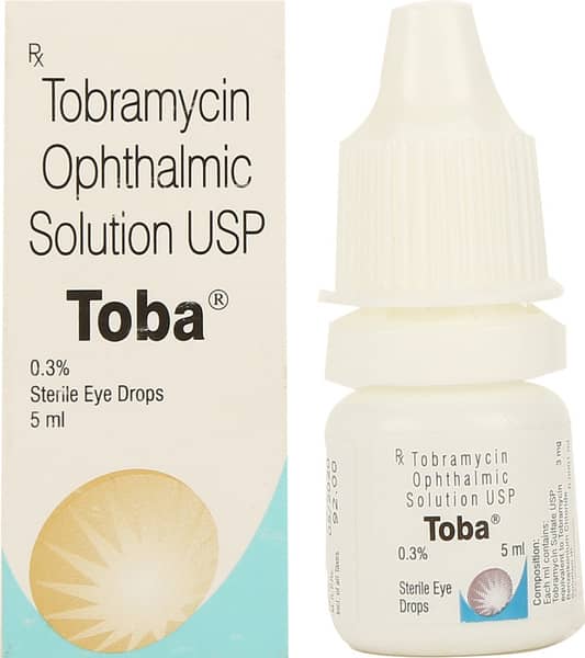 Toba Bottle Of 5Ml Eye Drops