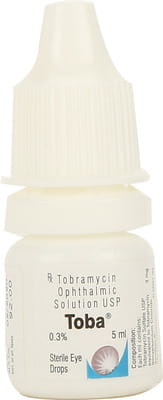 Toba Bottle Of 5ml Eye Drops