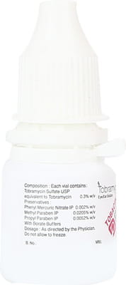 Tobacin Bottle Of 5ml Eye/Ear Drops