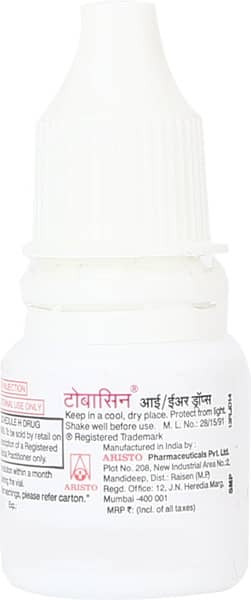 Tobacin Bottle Of 5ml Eye/Ear Drops
