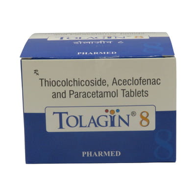 Tolagin 8mg Strip Of 10 Tablets