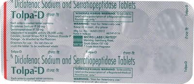 Tolpa D Strip Of 10 Tablets