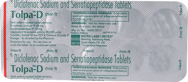 Tolpa-D Tablet