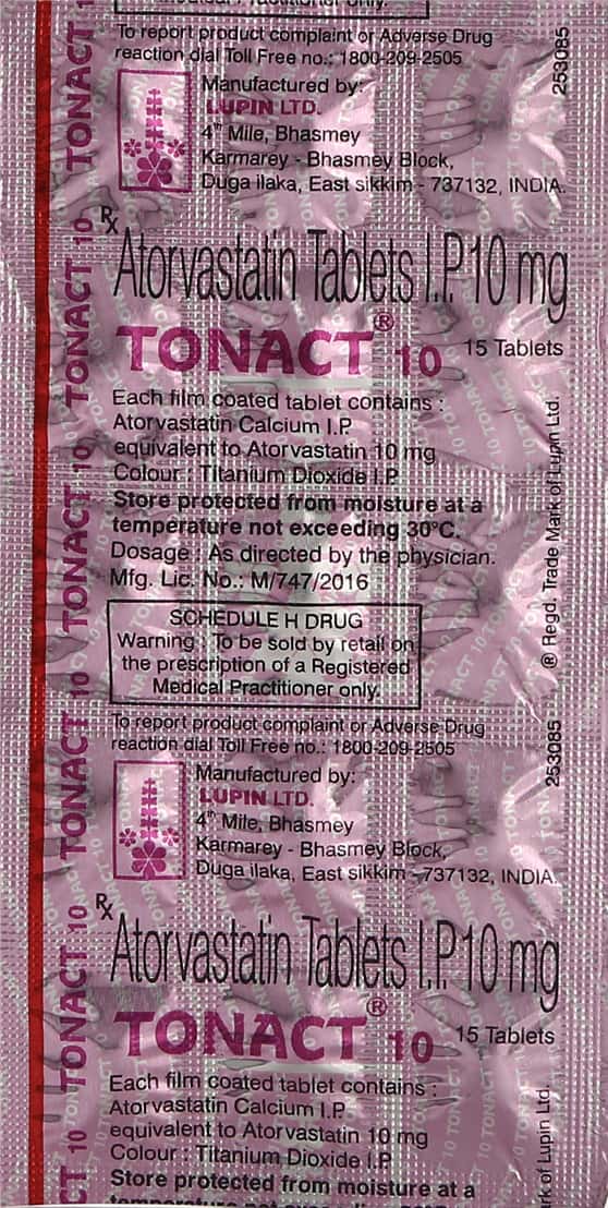Tonact 10 Tablet: Uses, Side Effects, Price, Dosage & More Info - PharmEasy