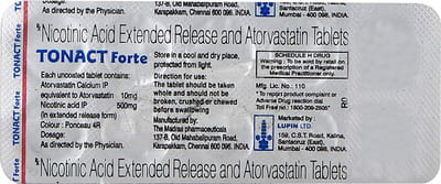 Tonact Forte Strip Of 10 Tablets