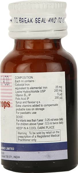 TONOFERON ORAL DROPS