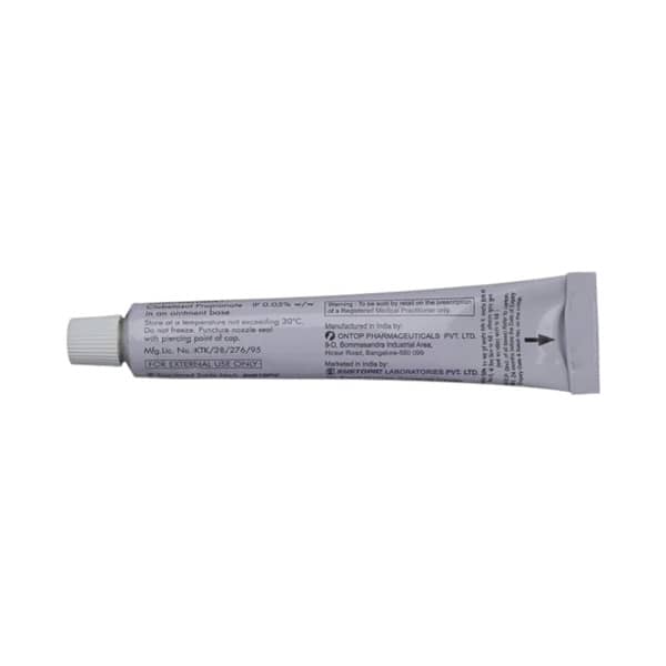 Topinate 0.05% Tube Of 15gm Ointment