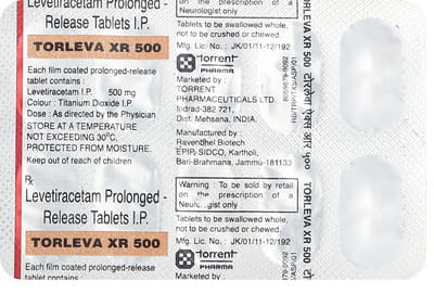 Torleva Xr 500mg Strip Of 10 Tablets