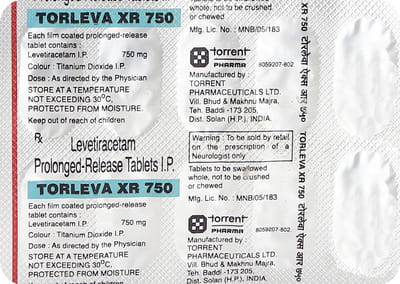 Torleva Xr 750mg Strip Of 10 Tablets