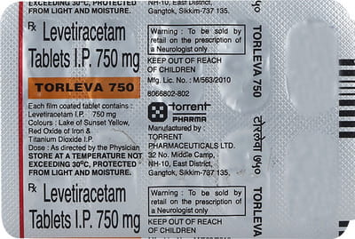 Torleva 750mg Strip Of 10 Tablets