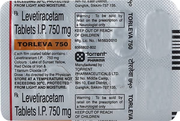 Torleva 750mg Strip Of 10 Tablets