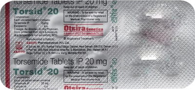Torsid 20mg Strip Of 10 Tablets