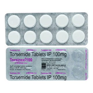 Torsinex 100Mg Strip Of 10 Tablets