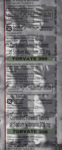 Torvate 300mg Strip Of 10 Tablets