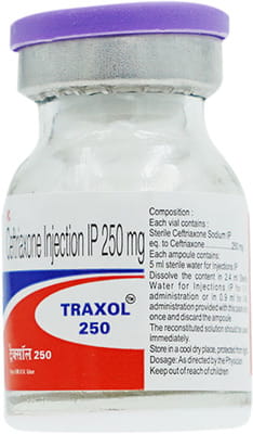 Traxol 250mg Dry Vial Of 1 Powder For Injection