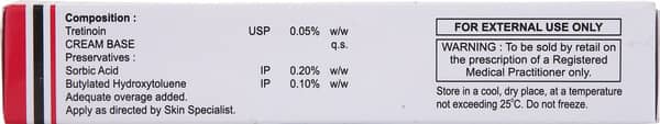 Tretin 0.05% Cream