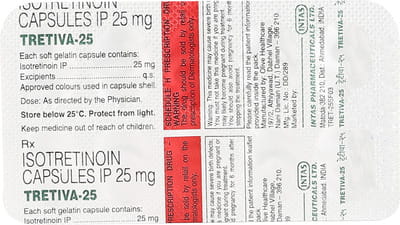 Tretiva 25mg Strip Of 10 Capsules
