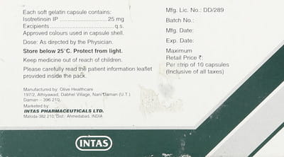 Tretiva 25mg Strip Of 10 Capsules