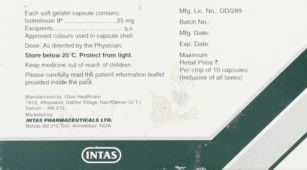 Tretiva 25mg Strip Of 10 Capsules