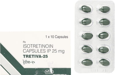 Tretiva 25mg Strip Of 10 Capsules
