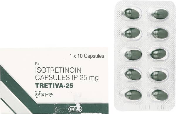 Tretiva 25mg Strip Of 10 Capsules
