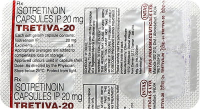 Tretiva 20mg Strip Of 10 Capsules