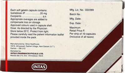 Tretiva 20mg Strip Of 10 Capsules