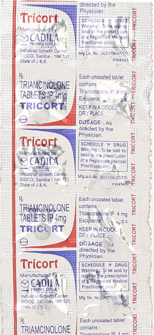 tricort 10mg vial of 1ml injection