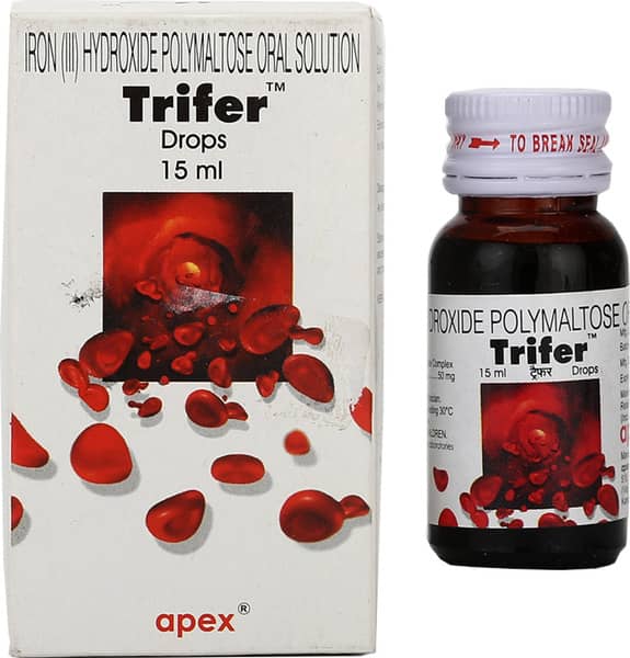 Trifer Bottle Of 15ml Oral Drops