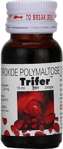 Trifer Bottle Of 15ml Oral Drops