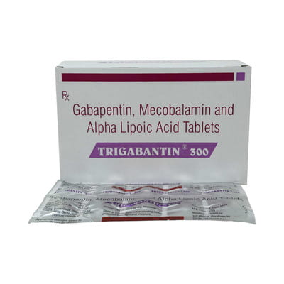 Trigabantin 300mg Strip Of 10 Tablets
