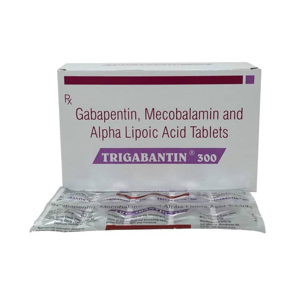 Trigabantin 300mg Strip Of 10 Tablets