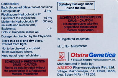 Triglimiprex 2mg Strip Of 10 Tablets