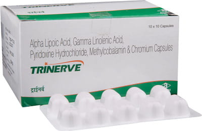 Trinerve Strip Of 10 Capsules