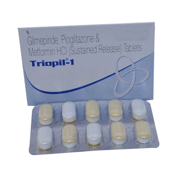 Triopil 1mg Strip Of 10 Tablets