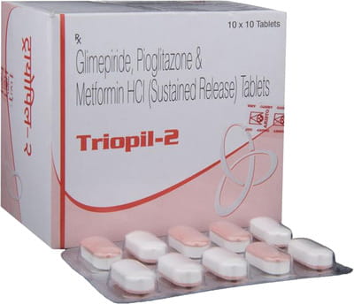 Triopil 2mg Strip Of 10 Tablets