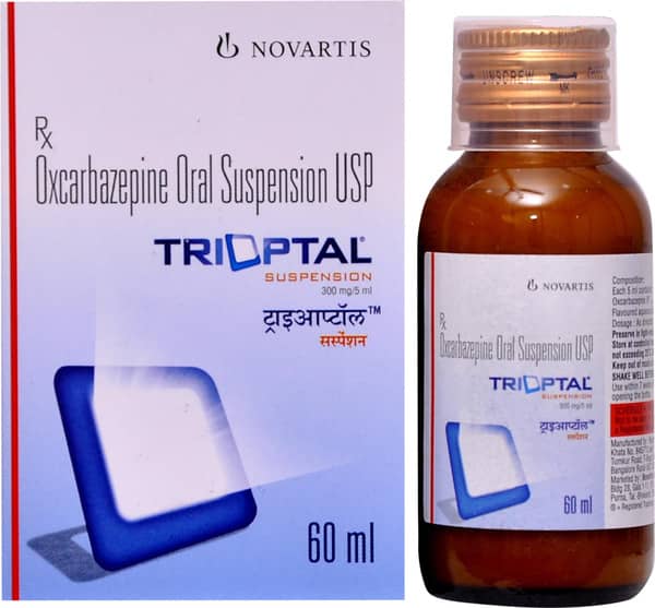 Trioptal 300mg Bottle Of 60ml Suspension