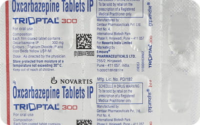 Trioptal 300mg Strip Of 10 Tablets