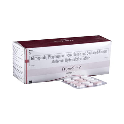 Tripride 2mg Strip Of 10 Tablets