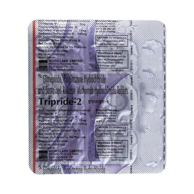 Tripride 2mg Strip Of 10 Tablets
