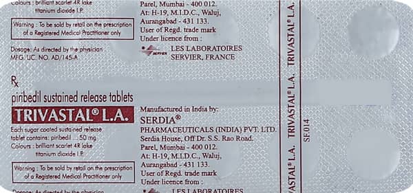 Trivastal La 50Mg Strip Of 10 Tablets