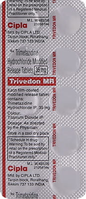 Trivedon Mr Strip Of 10 Tablets