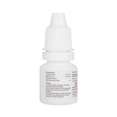 Tropac Bottle Of 5ml Eye Drops