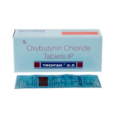 Tropan 2.5mg Strip Of 10 Tablets