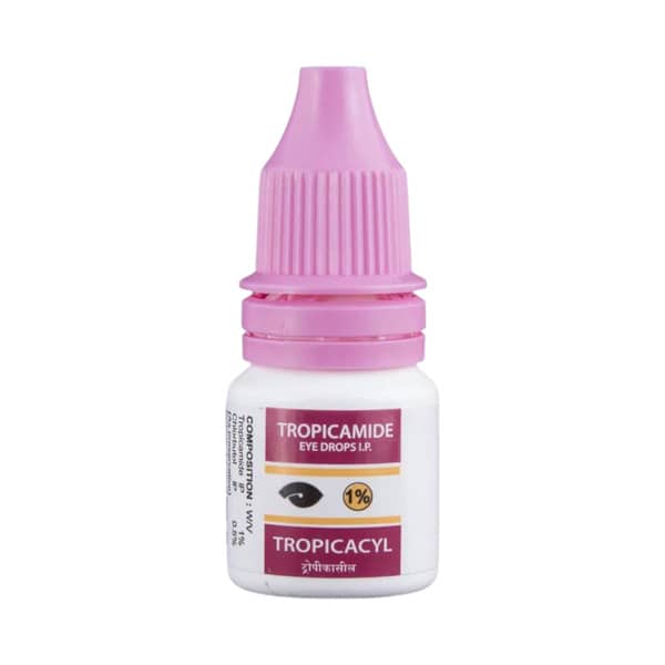 Tropicacyl 1% Bottle Of 3ml Eye Drops