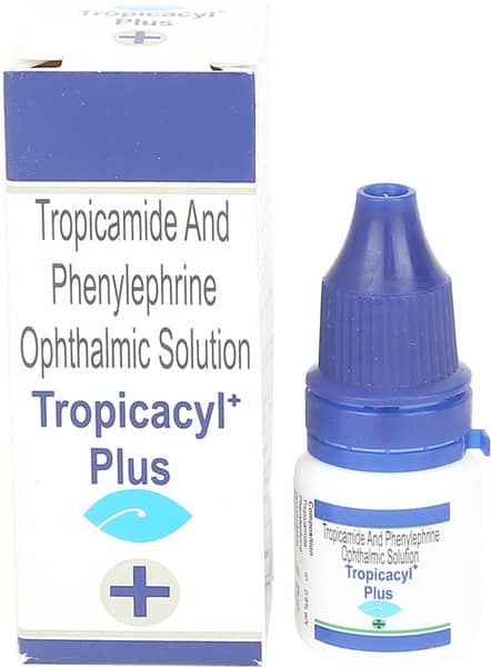 Tropicacyl Plus Bottle Of 5ml Eye Drops