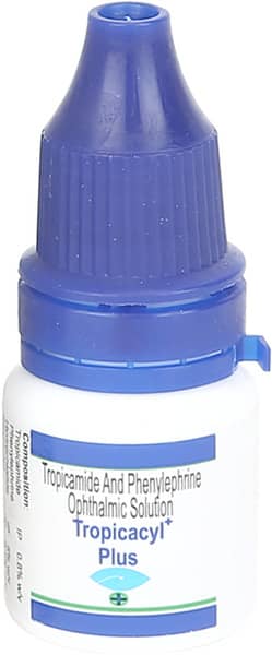 Tropicacyl Plus Bottle Of 5ml Eye Drops