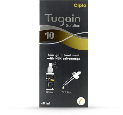 Tugain 10% Bottle Of 60ml Solution