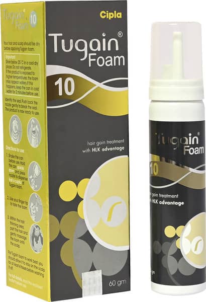 Tugain 10% Foam 60gm